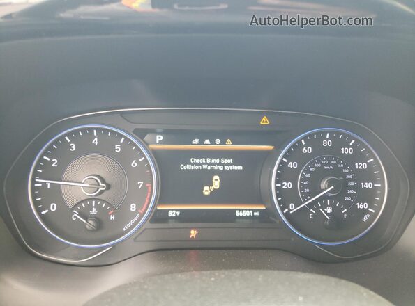 KM8R3DHE7LU095087 2020 HYUNDAI PALISADE Gray Instrument cluster view