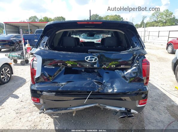KM8R44HE1LU106954 2020 HYUNDAI PALISADE Black Widok z przodu