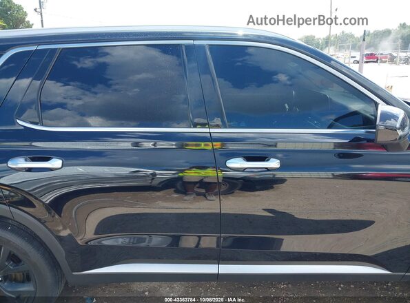 KM8R44HE1LU106954 2020 HYUNDAI PALISADE Black Widok wnętrza 360 stopni
