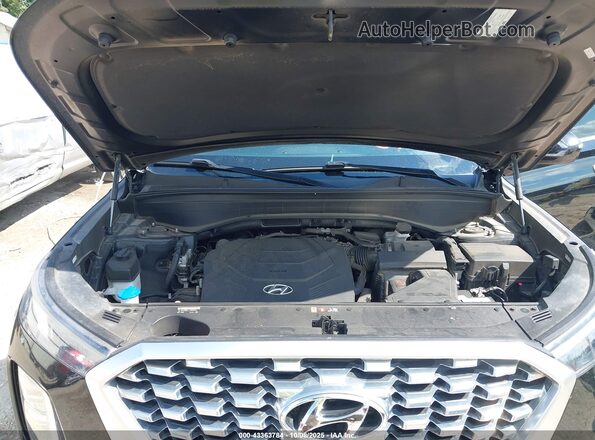 KM8R44HE1LU106954 2020 HYUNDAI PALISADE Black Widok z tyłu