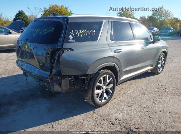 KM8R44HE1NU350199 2022 HYUNDAI PALISADE Серый Задняя правая четверть