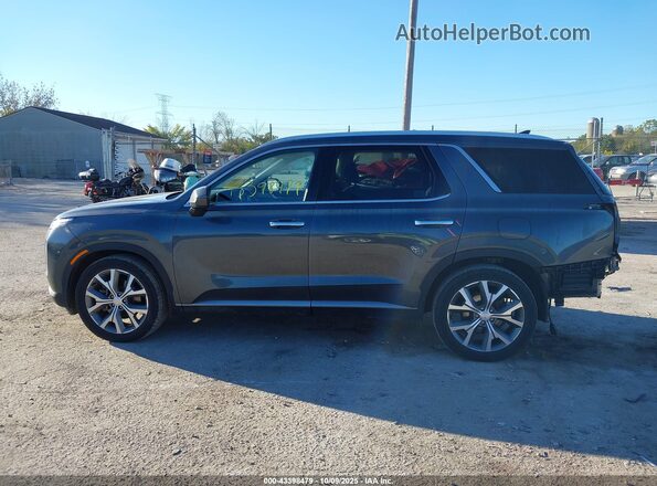 KM8R44HE1NU350199 2022 HYUNDAI PALISADE Серый Панорамный вид салона 360°