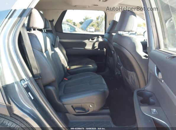 KM8R44HE1NU350199 2022 HYUNDAI PALISADE Серый Вид наклейки с VIN-кодом