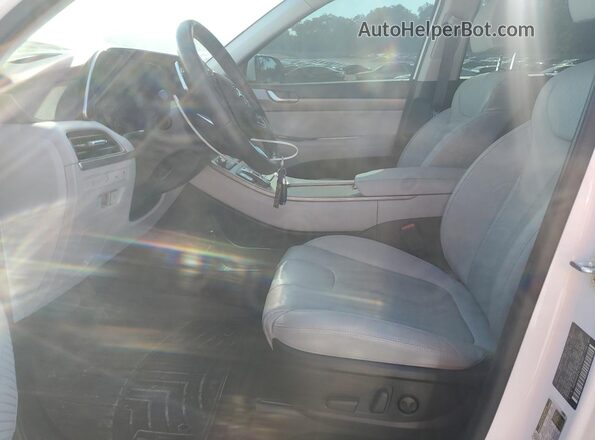KM8R44HE5LU079466 2020 HYUNDAI PALISADE White Widok wnętrza z przodu