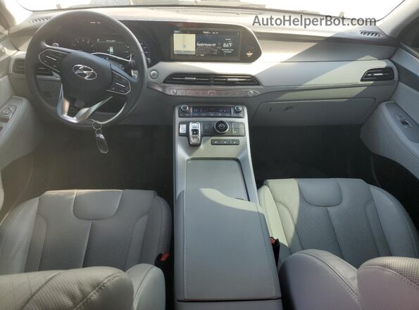 KM8R44HE5LU079466 2020 HYUNDAI PALISADE White Widok deski rozdzielczej