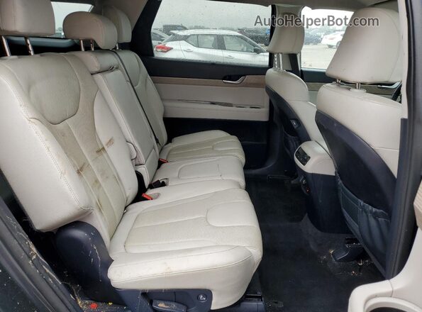 KM8R44HE5LU089124 2020 HYUNDAI PALISADE Gray Widok wnętrza z tyłu