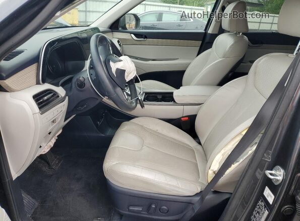 KM8R44HE5LU089124 2020 HYUNDAI PALISADE Gray Widok wnętrza z przodu
