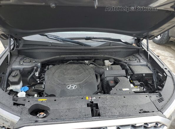 KM8R44HE5LU145207 2020 HYUNDAI PALISADE Gray Շարժիչի բաժամունքի տեսք
