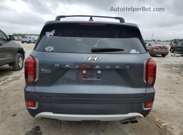 KM8R44HE5LU145207 2020 HYUNDAI PALISADE Gray Հետևի տեսք