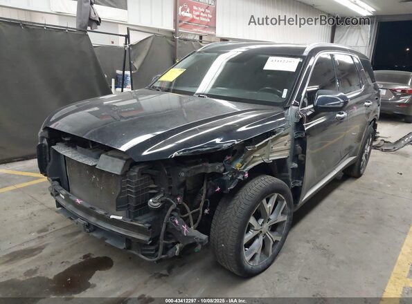 KM8R44HE6LU060201 2020 HYUNDAI PALISADE Черный Передняя левая четверть