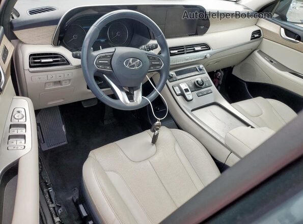 KM8R44HE9LU085285 2020 HYUNDAI PALISADE Charcoal Вид панелі приладів