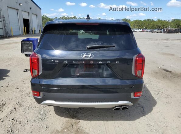 KM8R44HE9LU085979 2020 HYUNDAI PALISADE Black Widok z tyłu