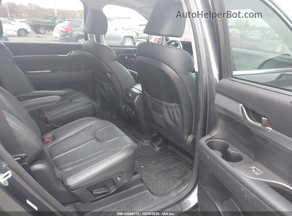 KM8R4DHE0LU062025 2020 HYUNDAI PALISADE Gray Vista de la etiqueta del VIN