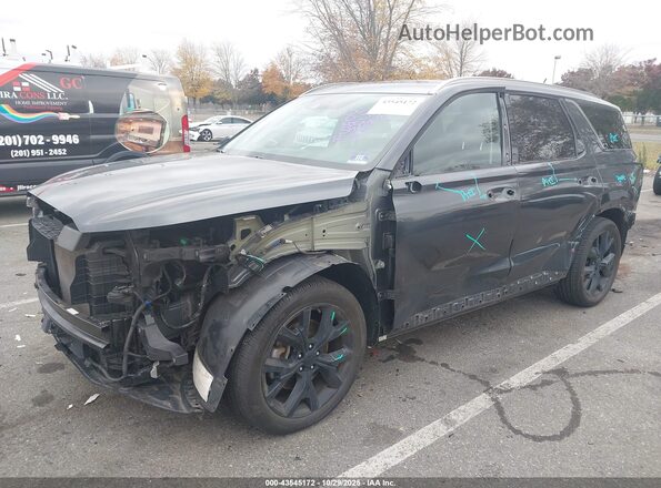 KM8R4DHE0LU062025 2020 HYUNDAI PALISADE Gray Vista frontal