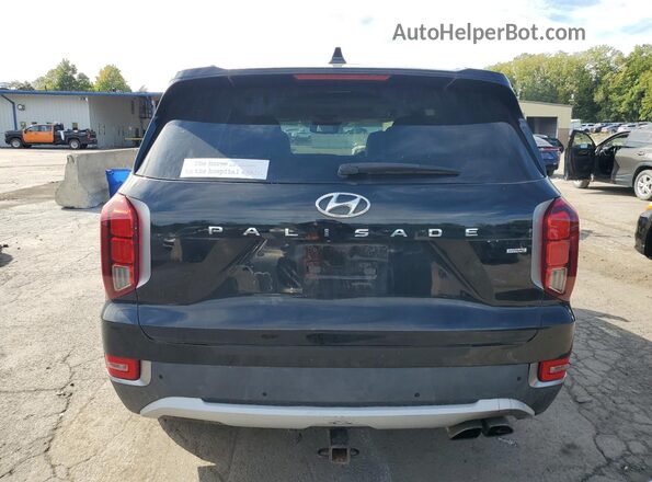 KM8R4DHE7LU104951 2020 HYUNDAI PALISADE Black Widok z tyłu