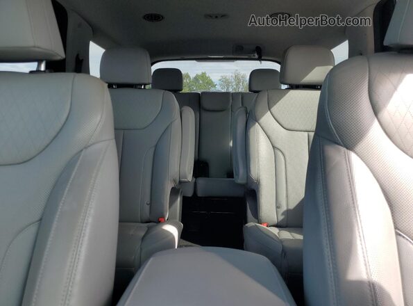 KM8R4DHE7LU104951 2020 HYUNDAI PALISADE Black Widok tylnych siedzeń