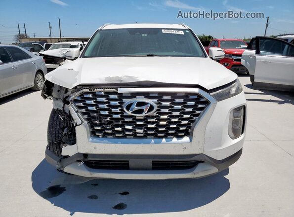 KM8R4DHEXLU073498 2020 HYUNDAI PALISADE White Вид спереду