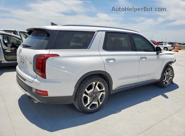 KM8R4DHEXLU073498 2020 HYUNDAI PALISADE White Задня права чверть