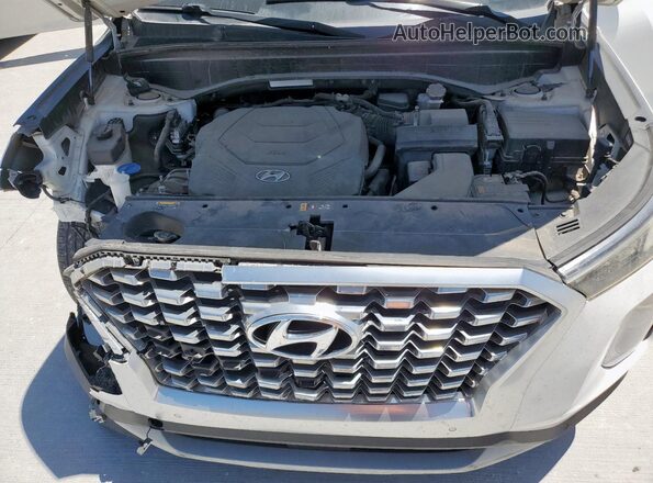 KM8R4DHEXLU073498 2020 HYUNDAI PALISADE White Вид підкапотного простору