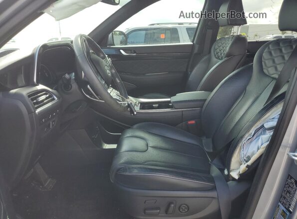 KM8R54HE0LU097757 2020 HYUNDAI PALISADE Silver Widok wnętrza z przodu