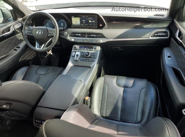 KM8R54HE0LU097757 2020 HYUNDAI PALISADE Silver Widok deski rozdzielczej