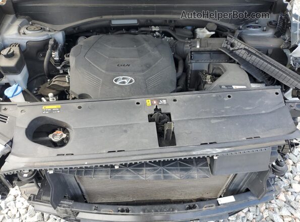 KM8R54HE0LU097757 2020 HYUNDAI PALISADE Silver Widok komory silnika