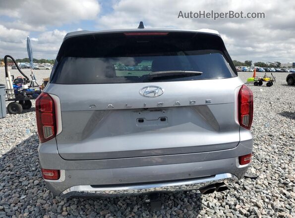 KM8R54HE0LU097757 2020 HYUNDAI PALISADE Silver Widok z tyłu