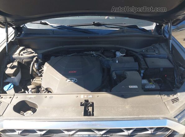 KM8R54HE1LU047448 2020 HYUNDAI PALISADE Dark Blue Вид сзади