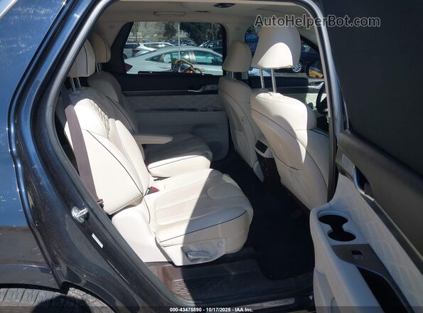 KM8R54HE1LU047448 2020 HYUNDAI PALISADE Dark Blue Вид наклейки с VIN-кодом