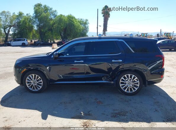 KM8R54HE1LU047448 2020 HYUNDAI PALISADE Dark Blue Панорамный вид салона 360°
