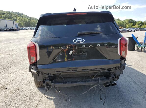KM8R54HE1LU069580 2020 HYUNDAI PALISADE Black Widok z tyłu