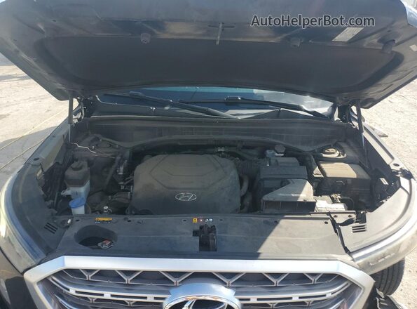 KM8R54HE1LU071068 2020 HYUNDAI PALISADE Black Widok komory silnika