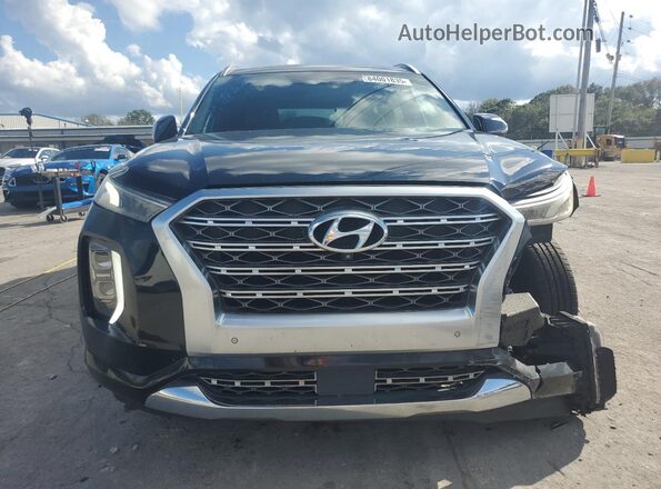 KM8R54HE1LU071068 2020 HYUNDAI PALISADE Black Widok z przodu