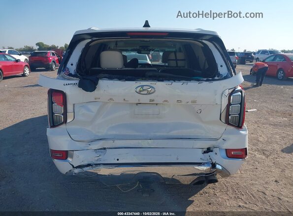 KM8R54HE4LU093727 2020 HYUNDAI PALISADE White Vista frontal