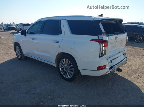 KM8R54HE4LU093727 2020 HYUNDAI PALISADE White Trasero izquierdo