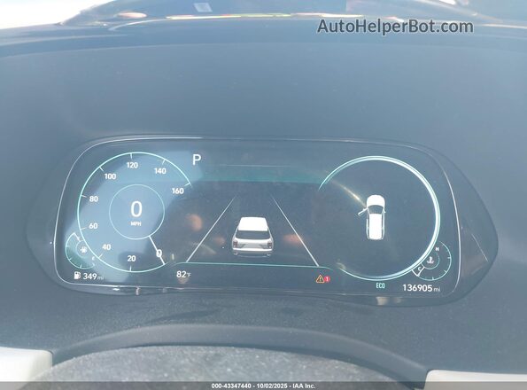KM8R54HE4LU093727 2020 HYUNDAI PALISADE White Vista de los asientos traseros