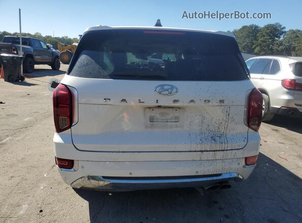KM8R54HE5LU088391 2020 HYUNDAI PALISADE White Widok z tyłu