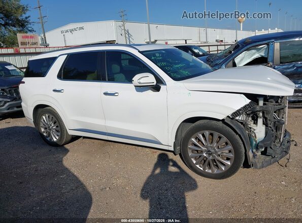 KM8R54HE8LU073433 2020 HYUNDAI PALISADE Белый Панорамный вид салона 360°