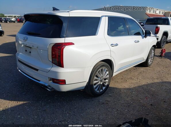 KM8R54HE8LU073433 2020 HYUNDAI PALISADE Белый Задняя правая четверть