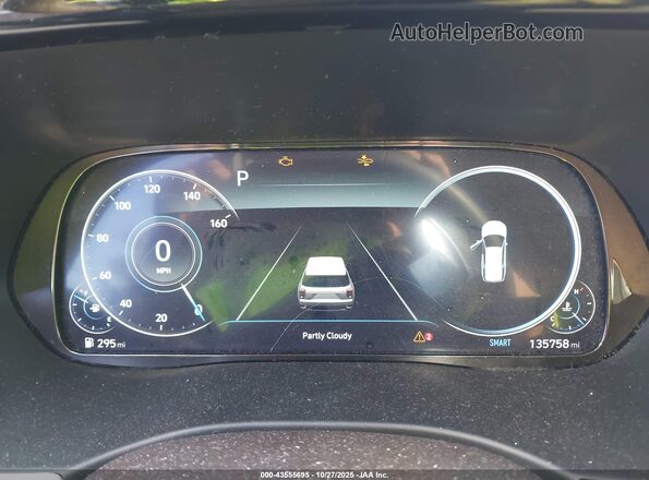 KM8R54HE8LU073433 2020 HYUNDAI PALISADE Белый Вид задних сидений