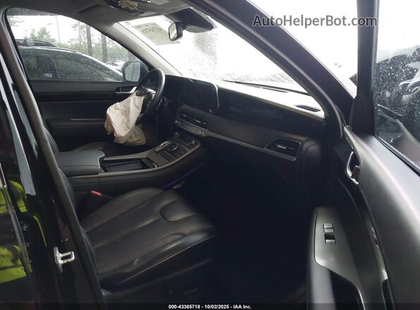 KM8R54HEXNU414902 2022 HYUNDAI PALISADE Black Vista interior delantera