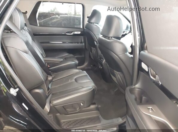 KM8R54HEXNU414902 2022 HYUNDAI PALISADE Black Vista de la etiqueta del VIN