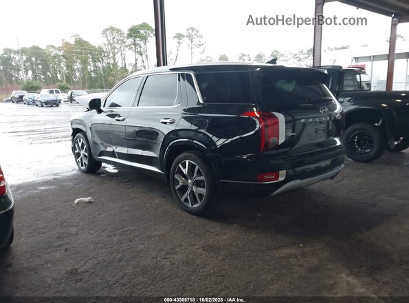 KM8R54HEXNU414902 2022 HYUNDAI PALISADE Black Trasero izquierdo