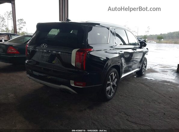 KM8R54HEXNU414902 2022 HYUNDAI PALISADE Black Trasero derecho