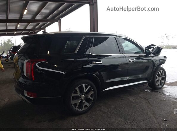 KM8R54HEXNU414902 2022 HYUNDAI PALISADE Black Vista interior trasera