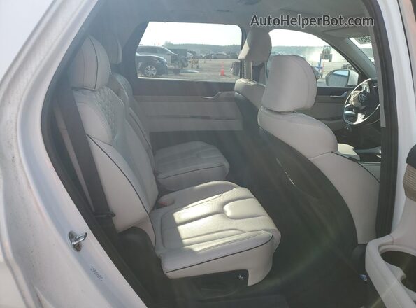 KM8R54HEXNU419498 2022 HYUNDAI PALISADE Белый Вид задних сидений