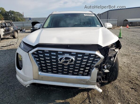 KM8R54HEXNU419498 2022 HYUNDAI PALISADE Белый Вид спереди