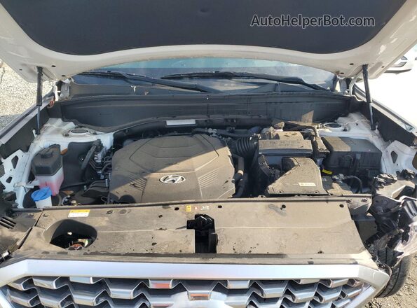 KM8R54HEXNU419498 2022 HYUNDAI PALISADE Белый Вид задней части салона