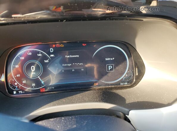 KM8R54HEXNU419498 2022 HYUNDAI PALISADE Белый Вид щитка приборов