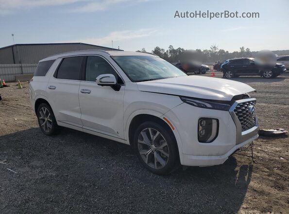 KM8R54HEXNU419498 2022 HYUNDAI PALISADE Белый Передняя правая четверть